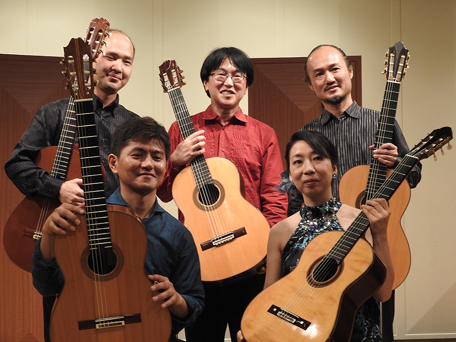 quinteto de guitarras Spain Guitar Festa